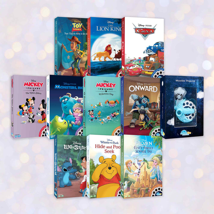 Disney 10 Story Mega Bundle with Projector